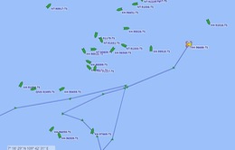 Cứu 11 ngư dân tàu cá Khánh Hòa bị chìm trên biển