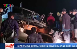 Khẩn trương điều tra nguyên nhân vụ chìm ca nô du lịch ở Hội An