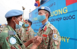 Bệnh viện dã chiến cấp 2 số 3 Việt Nam được trao Huy chương gìn giữ hòa bình LHQ