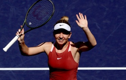 Simona Halep vào tứ kết Indian Wells 2022
