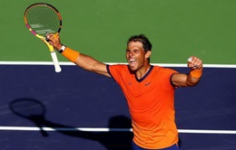 Rafael Nadal nhọc nhằn vào tứ kết Indian Wells mở rộng 2022