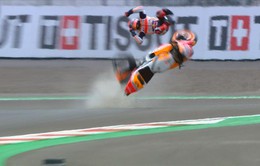 VIDEO | Tai nạn kinh hoàng của Marc Marquez trên đường đua Moto GP