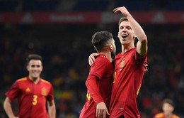 ĐT Tây Ban Nha nhọc nhằn giành chiến thắng trước Albani