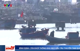 Bình Định cần khơi thông khu neo đậu tàu thuyền Tam Quan