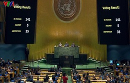 Đại hội đồng Liên hợp quốc thông qua nghị quyết kêu gọi Nga rút quân