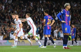 Kết quả tứ kết Europa League: Barcelona bị loại ngay trên sân nhà Nou Camp