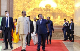 Thủ tướng Phạm Minh Chính hội kiến Chủ tịch Hạ viện Ấn Độ
