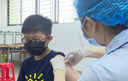 Hơn 73% trẻ từ 5 - 11 tuổi đã được tiêm vaccine phòng COVID-19