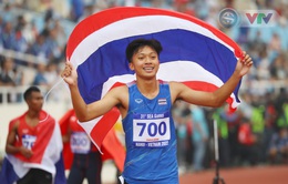 Thần đồng 16 tuổi Thái Lan phá 2 kỷ lục điền kinh SEA Games