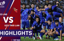 Highlights | U23 Lào 0-1 U23 Thái Lan (Bảng B bóng đá nam SEA Games 31)