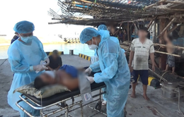 Cấp cứu ngư dân bị đột quỵ não tại Bệnh xá đảo Song Tử Tây