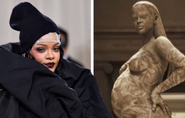 Không tham gia Met Gala 2022, Rihanna vẫn được tạc tượng tôn vinh