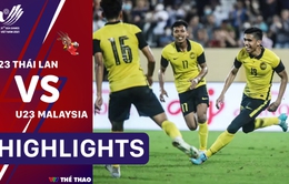 Highlights | U23 Thái Lan 1-2 U23 Malaysia (Bảng B bóng đá nam SEA Games 31)