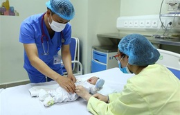 Số trẻ đi khám tại Bệnh viện Nhi Trung ương tăng cao