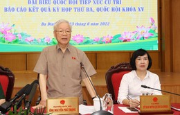 ĐBQH, Tổng Bí thư Nguyễn Phú Trọng báo cáo cử tri về công tác kỷ luật cán bộ