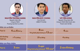 [Infographic] Tuyên án ông Nguyễn Đức Chung trong vụ mua chế phẩm Redoxy-3C