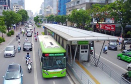 Hà Nội đề xuất cho xe khách, bus thường đi vào làn BRT