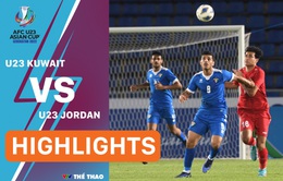 Highlights | U23 KUWAIT vs U23 JORDAN | Đại diện đầu tiên chia tay giải đấu | AFC U23 Asian Cup 2022