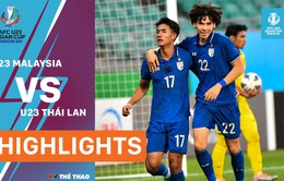 Highlights U23 MALAYSIA vs U23 THÁI LAN | Suphanat tỏa sáng, Voi chiến thắng áp đảo