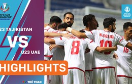 Highlights U23 TAJIKISTAN vs U23 UAE | Xác định thêm 1 đội bóng bị loại