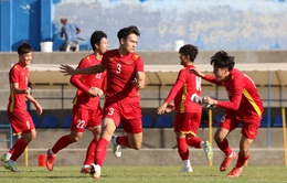Thầy trò HLV Gong Oh Kyun rũ bỏ mọi áp lực trước trận đấu gặp U23 Malaysia