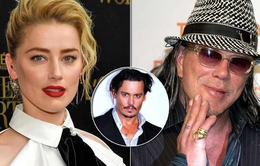 Mickey Rourke không ngại khẳng định Amber Heard là "kẻ đào mỏ"