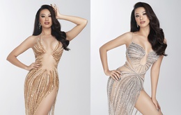 Kim Duyên mang 2 cực phẩm váy dạ hội dự thi Hoa hậu Siêu quốc gia 2022