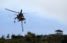 Trực thăng chữa cháy gặp nạn ở Hy Lạp với 4 người trên máy bay