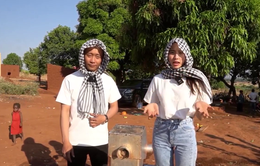 Gặp gỡ Hoa hậu Thùy Tiên - Quang Linh Vlogs từ châu Phi trên Chuyển động 24h