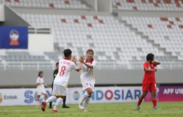 Giải U18 nữ Đông Nam Á 2022: ĐT nữ U18 Việt Nam ghi 9 bàn trong trận ra quân