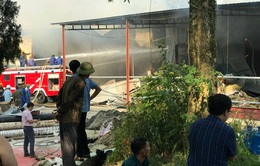 Phú Thọ: Cháy lớn ở công ty sản xuất giấy gây thiệt hại hàng chục tỷ đồng
