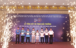Trao giải Hội thi Tin học trẻ toàn quốc 2022