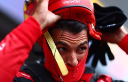 Đua phân hạng GP Bỉ: Verstappen xuất sắc nhưng Carlos Sainz xuất phát đầu tiên