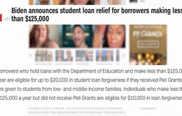 Kế hoạch xóa nợ sinh viên Mỹ gặp nhiều ý kiến trái chiều