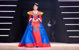 Mẫu nhí diện trang phục đậm chất Hàn mở màn tại Đại hội Siêu mẫu nhí 2022