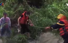 Giải cứu 23 người gặp nạn do mưa lũ tại Quảng Nam