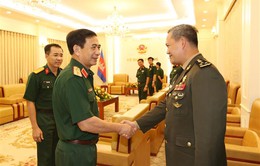 Việt Nam - Campuchia tăng cường hợp tác hai quân đội