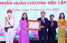 Học viện Báo chí và Tuyên truyền đón nhận Huân chương Độc lập hạng Ba