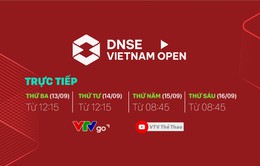 Giải golf DNSE Vietnam Open 2022 được trực tiếp trên VTVGo và kênh youtube VTV Thể Thao