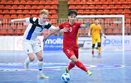 Continental Futsal Championship 2022: ĐT Việt Nam – ĐT Phần Lan 2-4