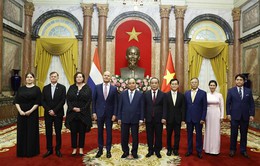 Chủ tịch nước Nguyễn Xuân Phúc mong muốn Hà Lan đầu tư quy mô lớn vào Việt Nam