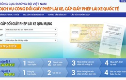 TP Hồ Chí Minh khuyến khích người dân đổi bằng lái qua dịch vụ trực tuyến