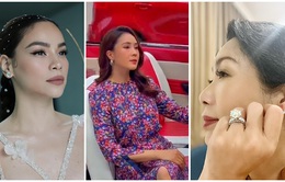 Trịnh Kim Chi khoe nhẫn kim cương khủng, Hồ Ngọc Hà làm show Love Song