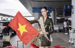 Á hậu 1,85m Bảo Ngọc lên đường sang Ai Cập thi Miss Intercontinental 2022