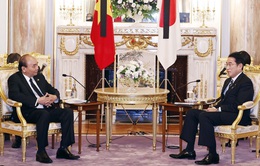 Chủ tịch nước hội đàm với Thủ tướng Nhật Bản