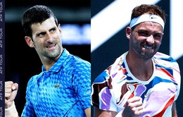 Novak Djokovic vất vả vượt qua Grigor Dimitrov tại vòng 3 Australia mở rộng