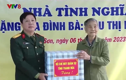 Bộ Quốc phòng trao nhà tình nghĩa tại Thanh Hóa