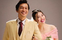 "Biệt đội rất ổn"  tung ảnh cưới cực ngọt của Lê Khánh và Quang Tuấn