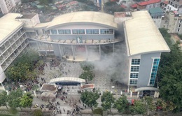 Xác định nguyên nhân ban đầu vụ cháy trường học ở Hà Nội