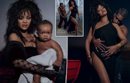 Rihanna mang cả gia đình lên bìa Vogue